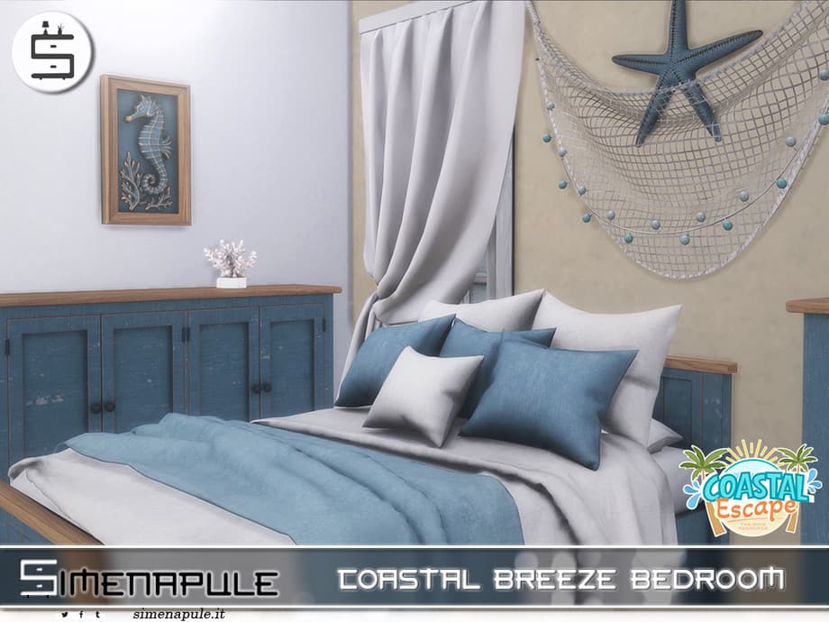 Галерея мода Набор для спальни Coastal Breeze Bedroom #2